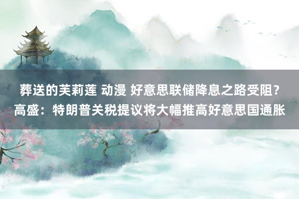 葬送的芙莉莲 动漫 好意思联储降息之路受阻？高盛：特朗普关税提议将大幅推高好意思国通胀